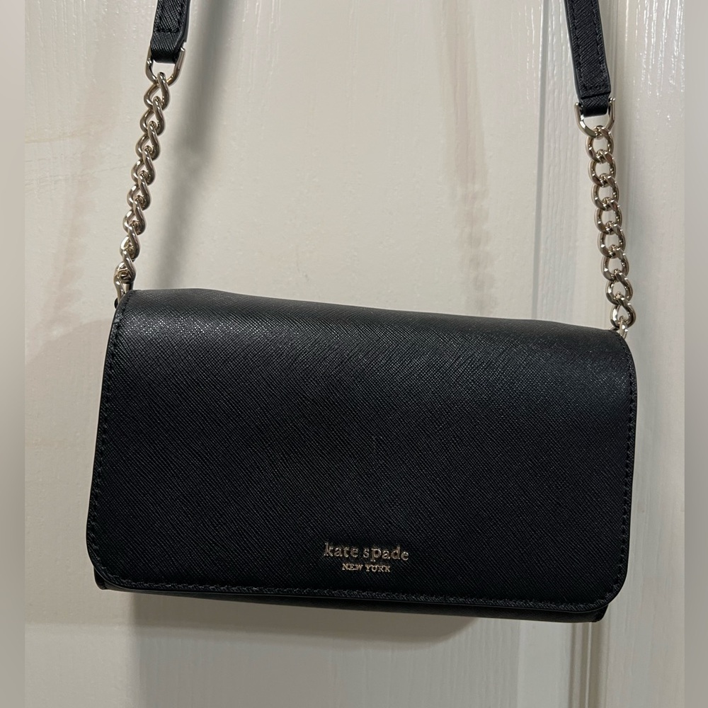 Kate spade black crossbody purse bag